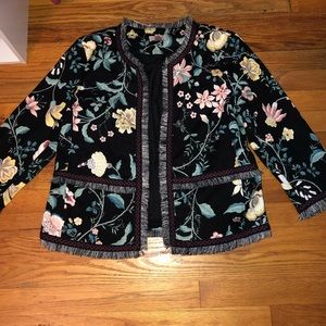 Loft floral jacket